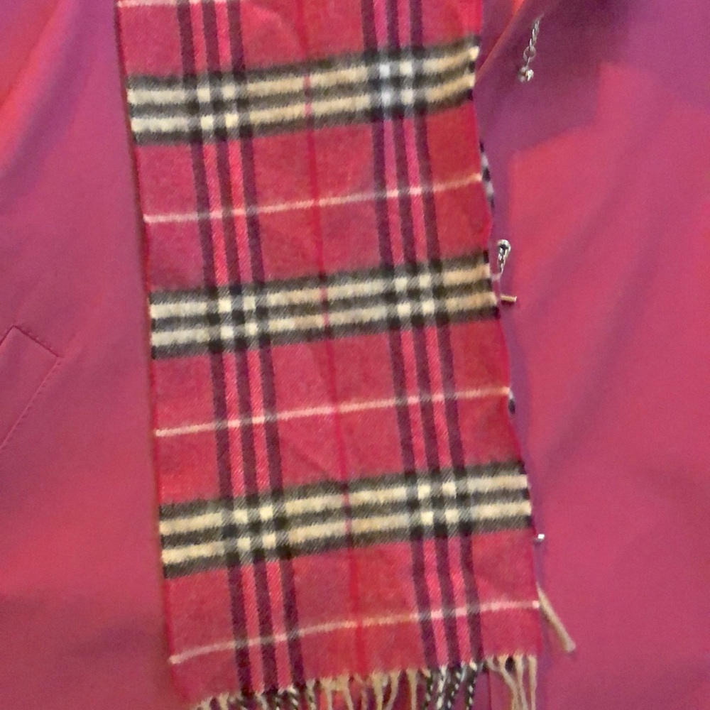 Authentic Burberry cashmere scarf